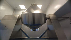 تصویر  میکسر و خشک کن چرخشی تحت خلاء